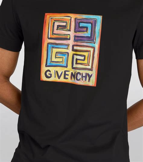 givenchy leather logo t shirt|Givenchy graphic crewneck t shirt.